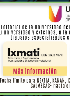 Convocatoria Editorial de la Universidad del Valle de Puebla (UVP), IXMATI